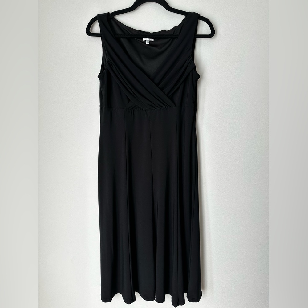 Jones Studio Black Cocktail Dress Size 10